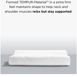 Tempur Pedic Neck Pillow Brand New, Unopened box